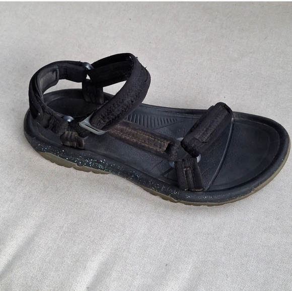 TEVA Mens Universal Black Hiking Sandals Size 9 - Picture 2 of 5